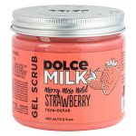 Гель-скраб для душа `DOLCE MILK` Клубничный компромисс 400 мл