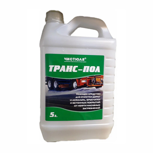 Транс-Пол, Средство для очистки от моторного масла / Удаления масляных пятен, технических масел, 5 л.