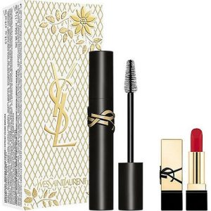 Yves Saint Laurent Mascara Lash Clash Set (mascara/9ml + lipstick/3.8g ), Набор