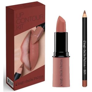 Diego Dalla Palma Lip Contour Kit 501 (lipstick/4g + lip/pencil/1.1g), Набор
