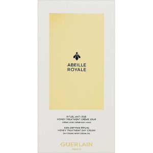 Guerlain Abeille Royale Honey Treatment Age-Defying Programme, Набор (f/oil/15ml + f/day/cr/50ml + f/night/cr/15ml + bag)