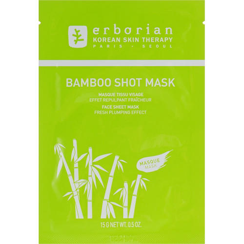 Erborian Bamboo Shot Mask, Увлажняющая тканевая маска