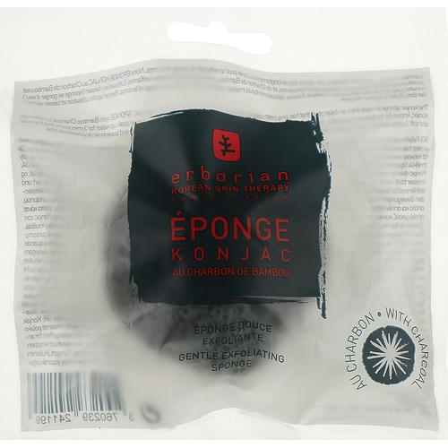 Erborian Accessories Konjac Sponge, Спонж конняку с бамбуковым углем