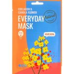 Dearboo Маска тканевая с коллагеном и цветком канолы - Collagen & canola flower everyday, 27мл