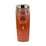 KeraSys Шампунь ампульный защита цвета с кератином и церамидами - Advanced color protect, 400мл