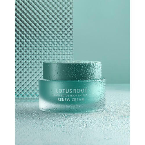 TheYEON Крем увлажняющий с экстрактом лотоса – Lotus root renew cream, 50мл — изображение 3