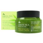Enough Крем для лица с зеленым чаем – Bonibelle green tea fresh moisture control cream, 80мл