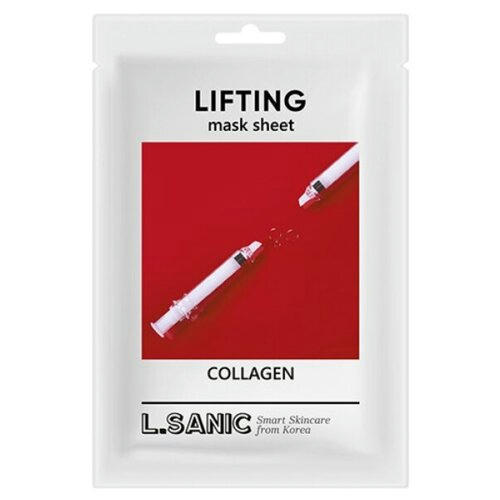 L’Sanic Маска тканевая с эффектом лифтинга - Collagen lifting mask sheet, 25мл