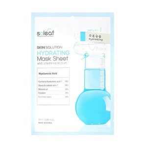 Soleaf Маска для лица увлажняющая - Skin solution hydrating mask sheet, 25мл