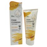 Ekel Пенка для умывания с экстрактом коричневого риса - Rice bran foam cleanser, 180мл