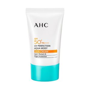 AHC Крем солнцезащитный увлажняющий SPF50+/PA++++ - UV perfection aqua moist sun cream, 50мл