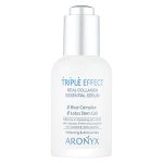 Aronyx Сыворотка с морским коллагеном - Medi flower triple effect serum, 50мл