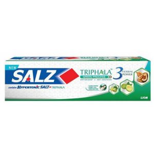 Lion Паста зубная с гипертонической солью и трифалой – Salz herbal, 90г