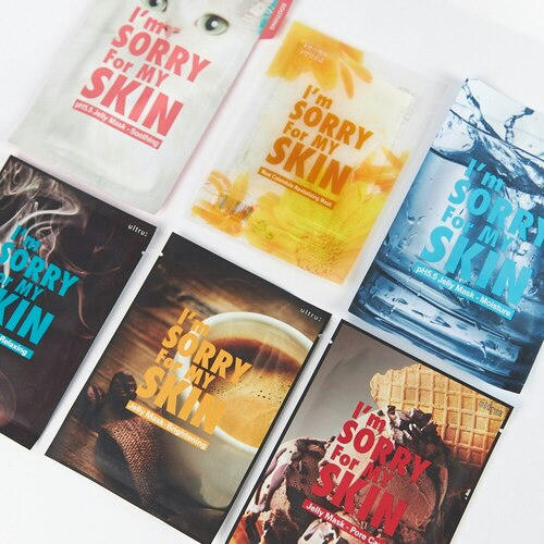 I'm Sorry For My Skin Маска для лица тканево-гелевая для сужения пор - Jelly mask-pore care, 33мл — изображение 4