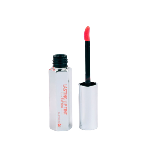 K-Palette Тинт для губ жидкий увлажняющий (абрикосовый) - Lasting lip tint #01, 1шт — изображение 2