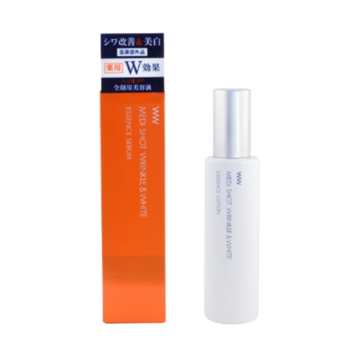 Meishoku Эссенция для ухода за зрелой кожей - Medi shot wrinkle&white essence serum, 70г