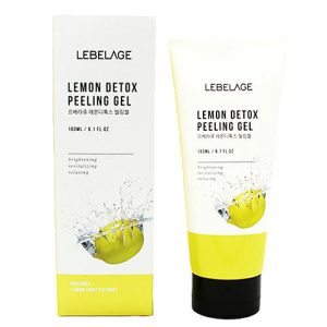 Lebelage Гель-пилинг отшелушивающий с экстрактом лимона - Lemon detox peeling gel, 180мл