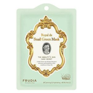 Frudia Маска тканевая омолаживающая с экстрактом улитки - Royal de snail green mask, 20мл