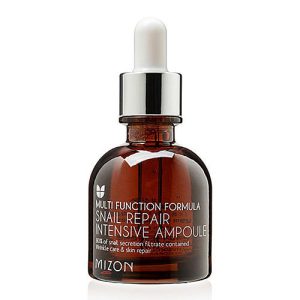 Mizon Сыворотка для лица концентрированная улиточная - Snail repair intensive ampoule, 30мл