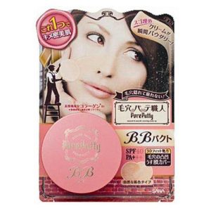 Sana Крем-пудра минеральная - Pore putty BB pact SPF40, 16г