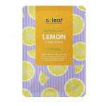 Soleaf Маска для лица с лимоном - So delicious lemon mask sheet, 25мл