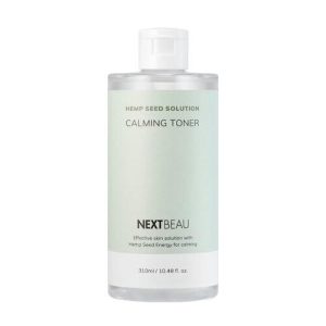NEXTBEAU Тонер успокаивающий с маслом семян конопли - Hemp seed solution calming toner, 310мл