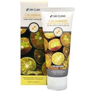 3W Clinic Крем с экстрактом каламанси - Calamansi brightening tone cream, 100мл(Срок до 31.09.2021)