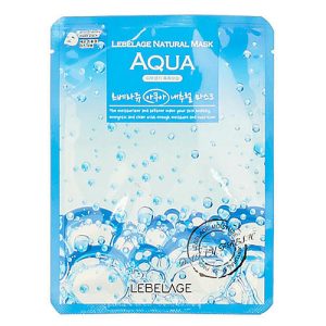 Lebelage Маска тканевая для лица с морской водой - Aqua natural mask, 23г