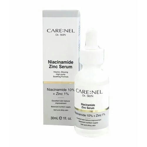 Care:Nel Сыворотка для жирной и проблемной кожи - Niacinamide zinc serum, 30мл — изображение 2