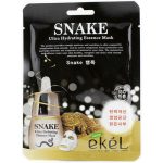 Ekel Маска для лица тканевая с пептидом змеиного яда - Essence mask snake, 25г