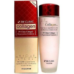 3W Clinic Эмульсия для лица лифтинг с коллагеном - Collagen regeneration emulsion, 150мл