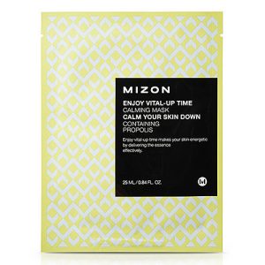 Mizon Маска для лица тканевая успокаивающая - Enjoy vital up time calming mask, 25мл