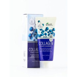 Ekel Пенка для умывания с коллагеном - Collagen foam cleanser, 100мл