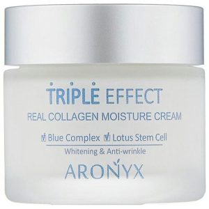 Aronyx Крем для лица с морским коллагеном – Medi flower triple effect moisture cream, 50мл