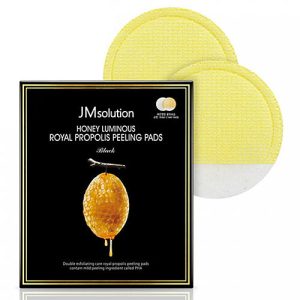 JMsolution Пилинг-пады с экстрактом прополиса - Honey luminous royal propolis peeling pads, 7г
