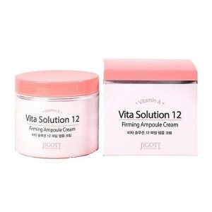 Jigott Крем омолаживающий ампульный - Vita solution 12 firming ampoule cream, 100мл