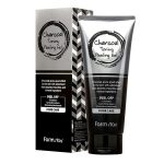 FarmStay Гель-пилинг отшелушивающий с углем - Charcoal toning peeling gel, 180мл