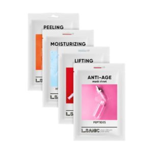 L.Sanic Набор тканевых масок «антивозрастной комплекс», 4шт