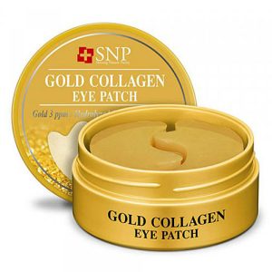 SNP Патчи гидрогелевые многофункциональные с золотом и коллагеном - Gold collagen eye patch, 60шт