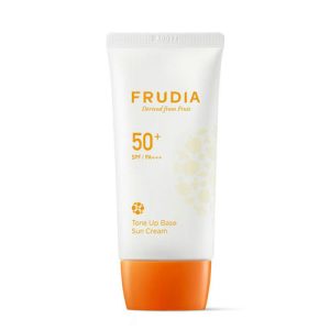 Frudia Крем-праймер солнцезащитный с жемчужной пудрой - Tone up base sun cream SPF50+/PA+++, 50мл