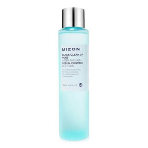 Mizon Тонер для очищения лица и сужения пор - Black clean up pore water finisher, 150мл