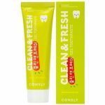 Consly Паста зубная с экстрактами бамбука и зеленого чая - Clean&fresh gel toothpaste,105г