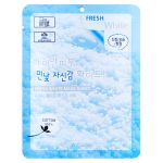 3W Clinic Маска для лица тканевая с ниацинамидом - Fresh white mask sheet, 23г