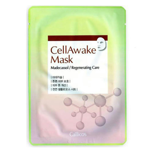 Callicos Маска тканевая восстанавливающая с мадекассосидом - Cellawake mask, 25г
