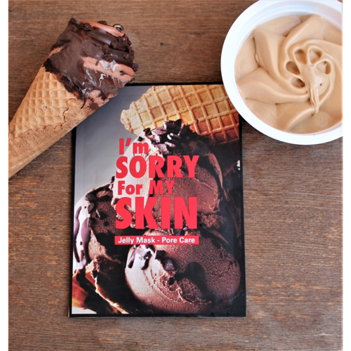 I'm Sorry For My Skin Маска для лица тканево-гелевая для сужения пор - Jelly mask-pore care, 33мл — изображение 3