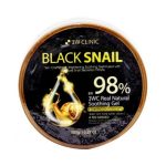 3W Clinic Гель универсальный «черная улитка» - Black snail natural soothing gel, 300г