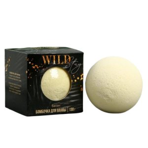 Бомбочка для ванны в коробке «BlacK» с ароматом банана, 130г