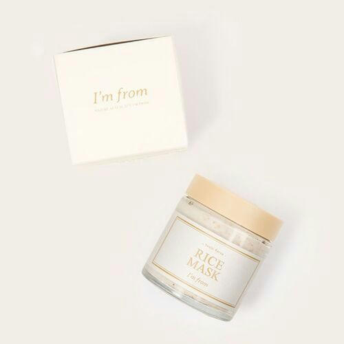 I'm From Маска-скраб очищающая с рисовыми отрубями - Rice mask, 110г — изображение 2