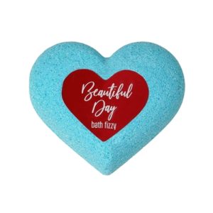 Бомбочка для ванны в виде сердца с ароматом цветов - Beautiful day, 130г