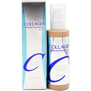 Enough Крем для лица тональный увлажняющий 23тон - Collagen moisture foundation SPF15, 100мл